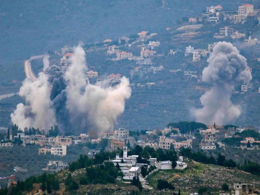 الكيان الإسرائيلي يهاجم قرى وبلدات جنوب لبنان