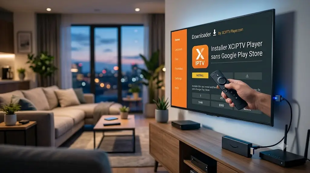 Installer XCIPTV Player sans Google Play Store